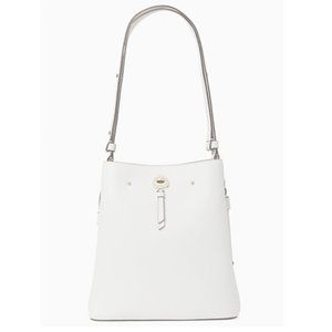 Kate Spade Marti Large Bucket Bag - White